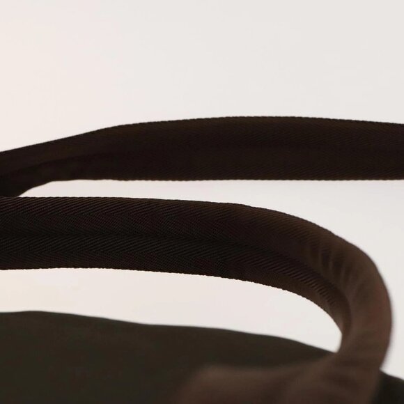 PRADA Backpack Nylon Khaki Silver Auth - Picture 12 of 16